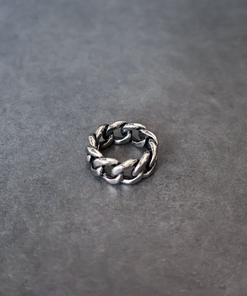 4INT.（フォイント）の「ワイド チェーンリング / サージカルステンレス316L (金属アレルギー対応)（リング・メンズ・C/B/A・16号/18号）」の15枚目の写真