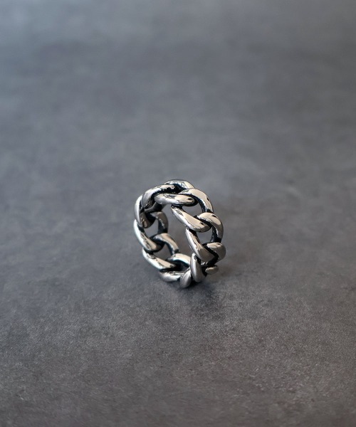 4INT.（フォイント）の「ワイド チェーンリング / サージカルステンレス316L (金属アレルギー対応)（リング・メンズ・C/B/A・16号/18号）」の16枚目の写真