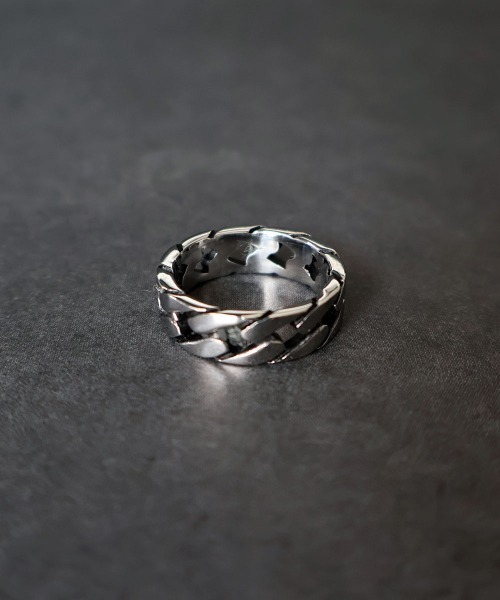 4INT.（フォイント）の「ワイド チェーンリング / サージカルステンレス316L (金属アレルギー対応)（リング・メンズ・C/B/A・16号/18号）」の17枚目の写真