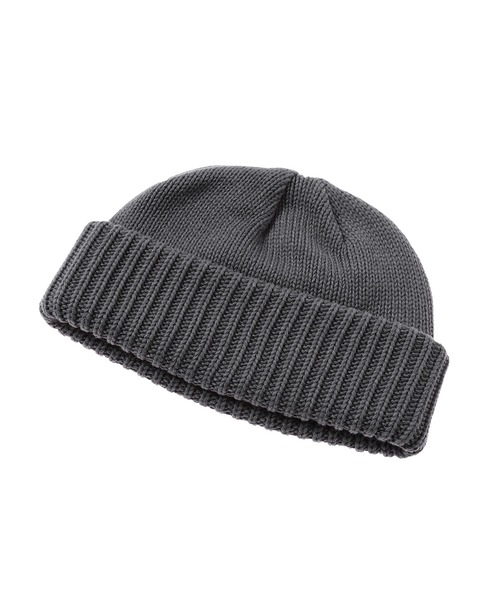 crepuscule(クレプスキュール)の「crepuscule Knit Cap 2203-018(ニットキャップ/ビーニー・メンズ・チャコールグレー/グレー/ブラック/ベージュ・FREE)」の3枚目の写真