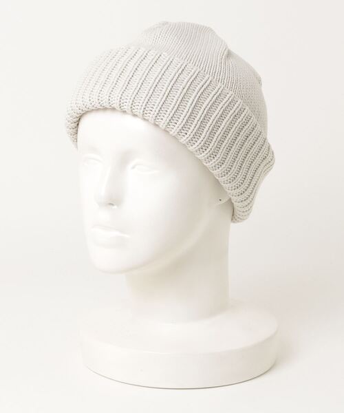 crepuscule(クレプスキュール)の「crepuscule Knit Cap 2203-018(ニットキャップ/ビーニー・メンズ・チャコールグレー/グレー/ブラック/ベージュ・FREE)」の9枚目の写真