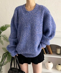 ミックスカラーブークレニット