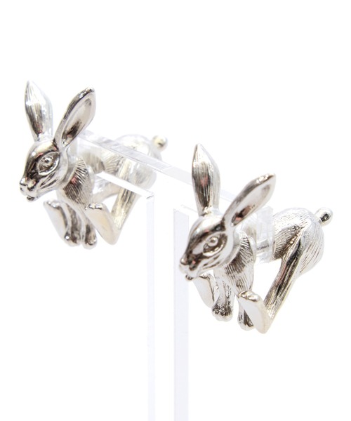 an meets zakka(アンミツザッカ)の「an meets zakka 動物園ピアス(ピアス(両耳用)・メンズ・G/M/E/O/P/B/L/C/H/I/N/F/K/D/J・ONE SIZE)」の4枚目の写真
