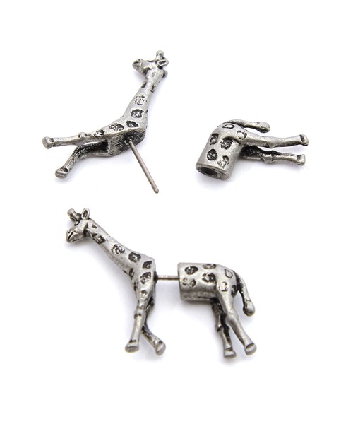 an meets zakka(アンミツザッカ)の「an meets zakka 動物園ピアス(ピアス(両耳用)・メンズ・G/M/E/O/P/B/L/C/H/I/N/F/K/D/J・ONE SIZE)」の16枚目の写真