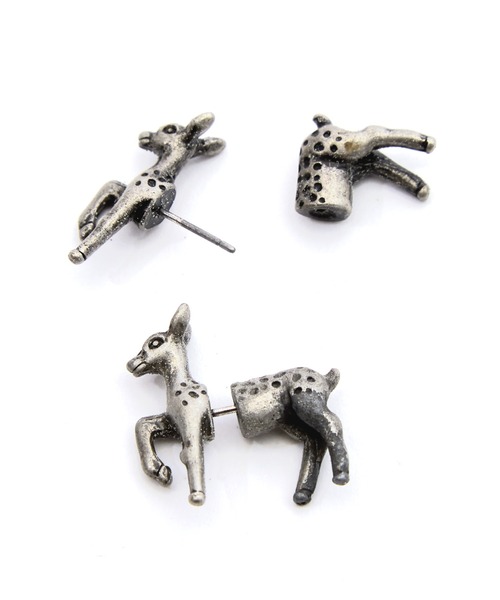 an meets zakka(アンミツザッカ)の「an meets zakka 動物園ピアス(ピアス(両耳用)・メンズ・G/M/E/O/P/B/L/C/H/I/N/F/K/D/J・ONE SIZE)」の22枚目の写真
