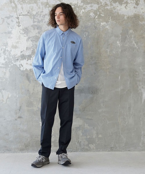 coca(coca)(コカ)の「メンズ ストレッチツイルスラックス(スラックス・メンズ・ライトベージュ/ブラック・XL/L/M)」の5枚目の写真