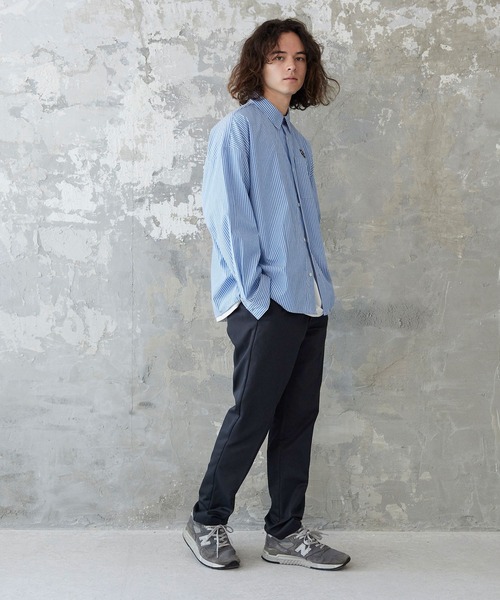 coca(coca)(コカ)の「メンズ ストレッチツイルスラックス(スラックス・メンズ・ライトベージュ/ブラック・XL/L/M)」の7枚目の写真