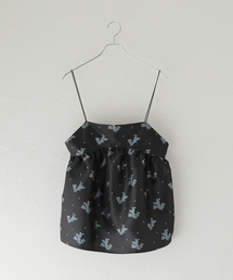 ジャガードキャミブラウス