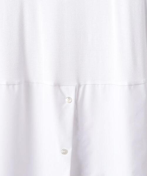 LANVIN en Bleu(ランバンオンブルー)の「シャツコンビタートルネック(Tシャツ/カットソー・レディース・ブラック/オフホワイト・38)」の11枚目の写真