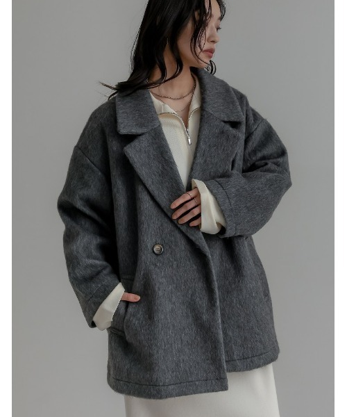 新品タグ付き✨【23区】ウール100%テーラードジャケット 48希少大きなサイズ クールテーラードジャケット （ビターダークネイビー） -WWSワーク