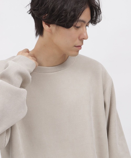 LAKOLE(ラコレ)の「コーデュロイリバーシブルプルオーバー / 981633(その他トップス・メンズ・アイボリー/ネイビー/グレー・LARGE/MEDIUM/X-LARGE)」の5枚目の写真