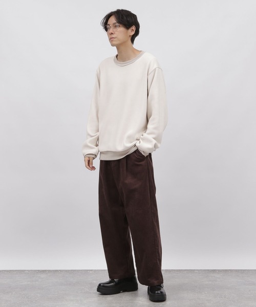 LAKOLE(ラコレ)の「コーデュロイリバーシブルプルオーバー / 981633(その他トップス・メンズ・アイボリー/ネイビー/グレー・LARGE/MEDIUM/X-LARGE)」の6枚目の写真