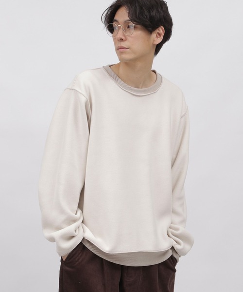 LAKOLE(ラコレ)の「コーデュロイリバーシブルプルオーバー / 981633(その他トップス・メンズ・アイボリー/ネイビー/グレー・LARGE/MEDIUM/X-LARGE)」の7枚目の写真