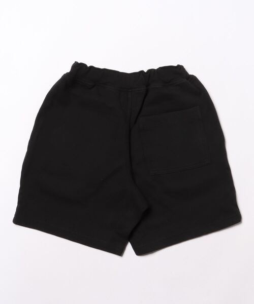 GROOVY COLORS(グルービーカラーズ)の「裏毛 UGB タックショートパンツ(スウェットパンツ・キッズ・ブラック/ベージュ・120/110/90/100)」の3枚目の写真