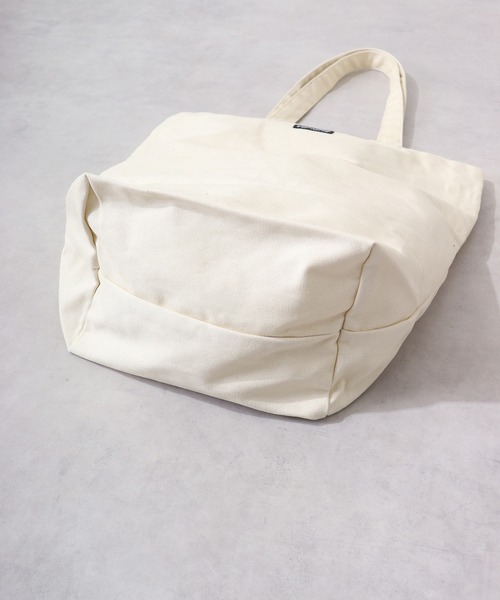 THRASHER(スラッシャー)の「THRASHER FLAME PRINT TOTE(トートバッグ・メンズ・アイボリー/ブラック・FREE)」の7枚目の写真