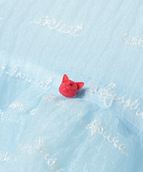 mmts(マミタス)の「猫刺繍キャミソール(キャミソール・レディース・ピンク/サックスブルー/グレー・ONE SIZE)」の17枚目の写真