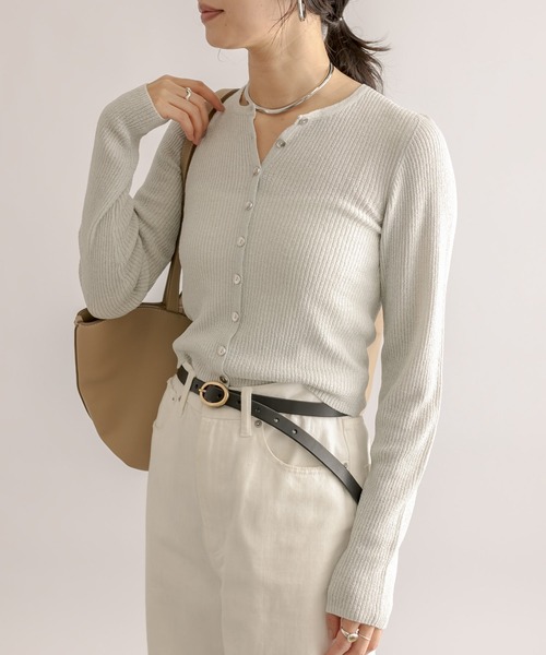 RIVE DROITE(リヴドロワ)の「MONN.:.(モン)/オーバルバックルベルト(ベルト・レディース・キャメル/ブラック・FREE)」の6枚目の写真