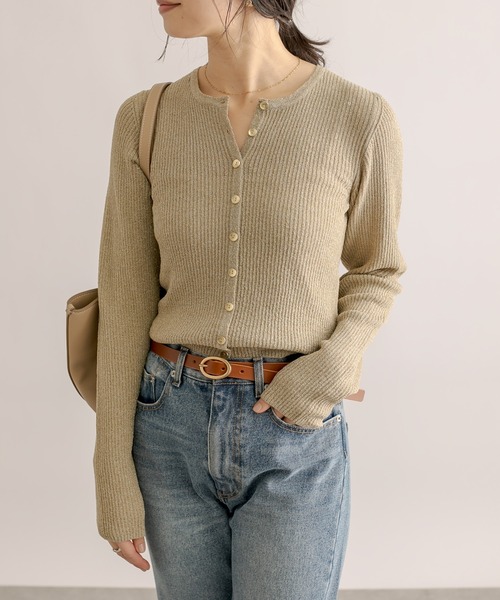 RIVE DROITE(リヴドロワ)の「MONN.:.(モン)/オーバルバックルベルト(ベルト・レディース・キャメル/ブラック・FREE)」の13枚目の写真