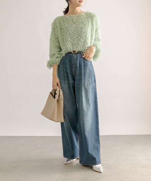 RIVE DROITE(リヴドロワ)の「MONN.:.(モン)/オーバルバックルベルト(ベルト・レディース・キャメル/ブラック・FREE)」の21枚目の写真