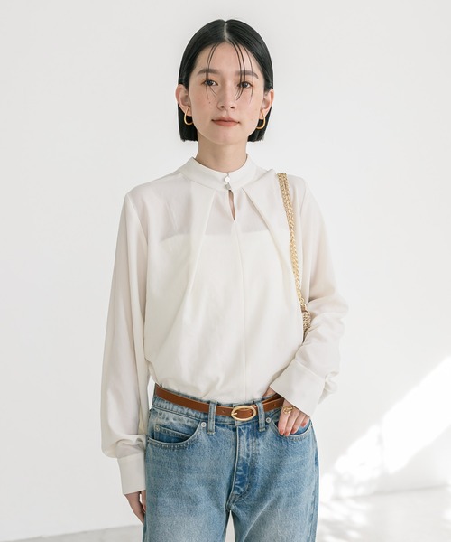 RIVE DROITE(リヴドロワ)の「MONN.:.(モン)/オーバルバックルベルト(ベルト・レディース・キャメル/ブラック・FREE)」の11枚目の写真