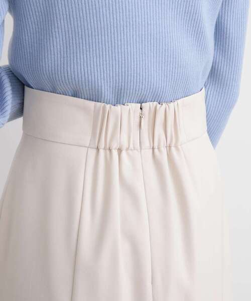 N.（N. Natural Beauty Basic）（エヌエヌナチュラルビューティーベーシック）の「◆切替マーメイドスカート（スカート・レディース・イエロー/オフホワイト/グレイッシュベージュ・MEDIUM）」の22枚目の写真