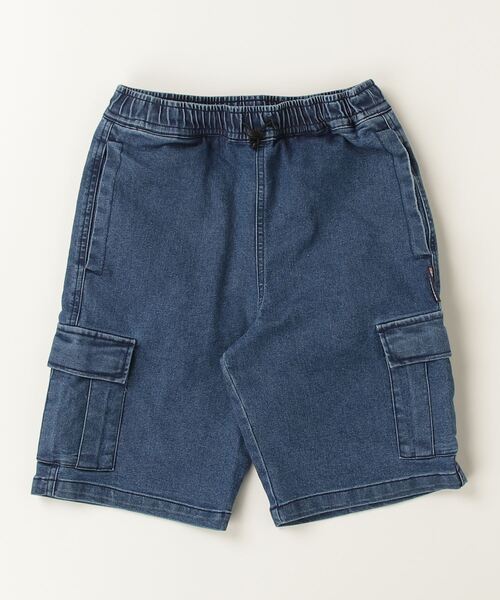 DC（ディーシー）の「DC/ディーシー WIDE CARGO SHORT24 キッズ ワイド カーゴ ショーツ ショートパンツ スケートボード 親子コーデ ワイドシルエット　ストレッチ YWS241505（カーゴパンツ・キッズ・ライトインディゴブルー/インディゴブルー・120cm/130cm/140cm/150cm/160cm）」の12枚目の写真