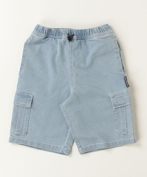 DC（ディーシー）の「DC/ディーシー WIDE CARGO SHORT24 キッズ ワイド カーゴ ショーツ ショートパンツ スケートボード 親子コーデ ワイドシルエット　ストレッチ YWS241505（カーゴパンツ・キッズ・ライトインディゴブルー/インディゴブルー・120cm/130cm/140cm/150cm/160cm）」の13枚目の写真