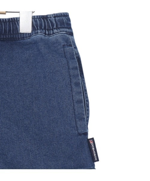DC（ディーシー）の「DC/ディーシー WIDE CARGO SHORT24 キッズ ワイド カーゴ ショーツ ショートパンツ スケートボード 親子コーデ ワイドシルエット　ストレッチ YWS241505（カーゴパンツ・キッズ・ライトインディゴブルー/インディゴブルー・120cm/130cm/140cm/150cm/160cm）」の11枚目の写真