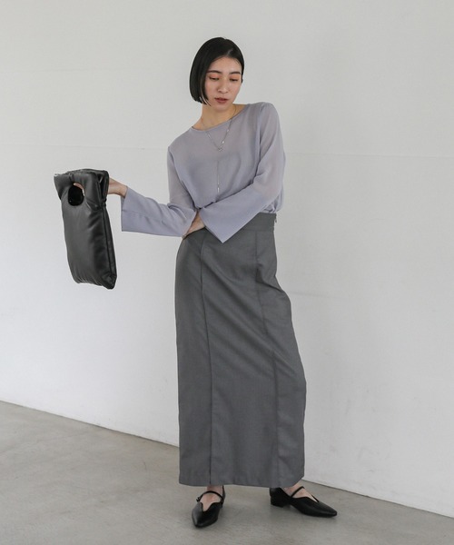 select MOCA（セレクトモカ）の「パテッド2WAYバッグ（ハンドバッグ・レディース・ブラック/アイボリー/ベージュ・FREE）」の5枚目の写真