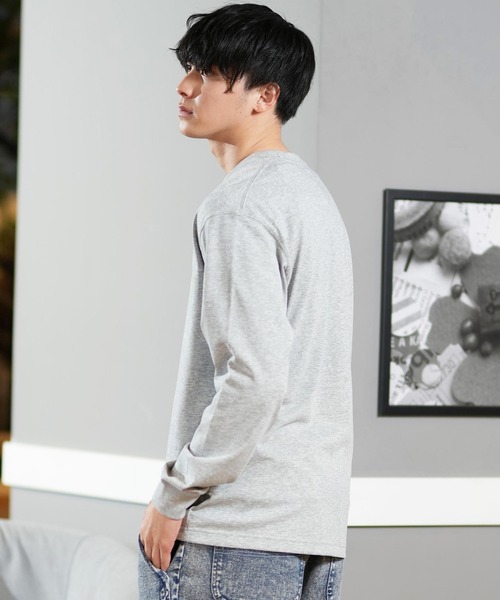 THE NORTH FACE(ザノースフェイス)の「THE NORTH FACE/ザ・ノース・フェイス 長袖 Tシャツ ロンT ロングスリーブスモールボックスロゴティー L/S Small Box Logo Tee NT32441(Tシャツ/カットソー・メンズ・ブラック/ネイビー/ホワイト/グリーン/ミックスグレー/ロイヤルブルー・M/L/XL)」の22枚目の写真