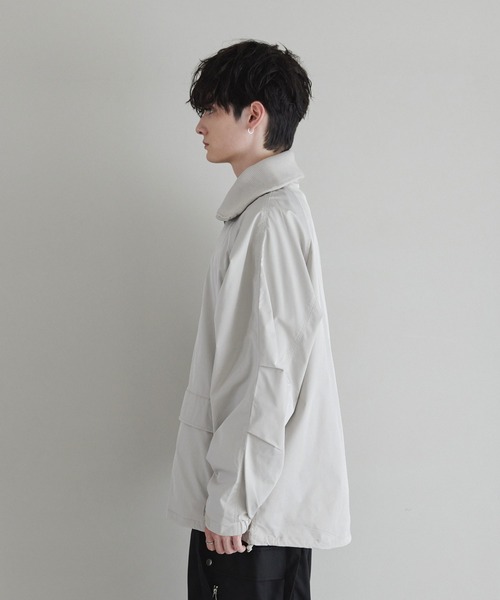 CTHY（シティ）の「2wayテックエステルハイネックブルゾン（ブルゾン・メンズ・ライトグレー/ブラック・XL/S/M/L）」の15枚目の写真