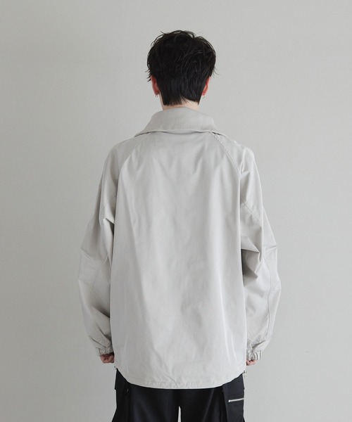 CTHY（シティ）の「2wayテックエステルハイネックブルゾン（ブルゾン・メンズ・ライトグレー/ブラック・XL/S/M/L）」の14枚目の写真