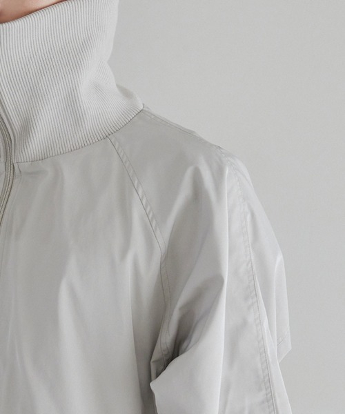 CTHY（シティ）の「2wayテックエステルハイネックブルゾン（ブルゾン・メンズ・ライトグレー/ブラック・XL/S/M/L）」の11枚目の写真