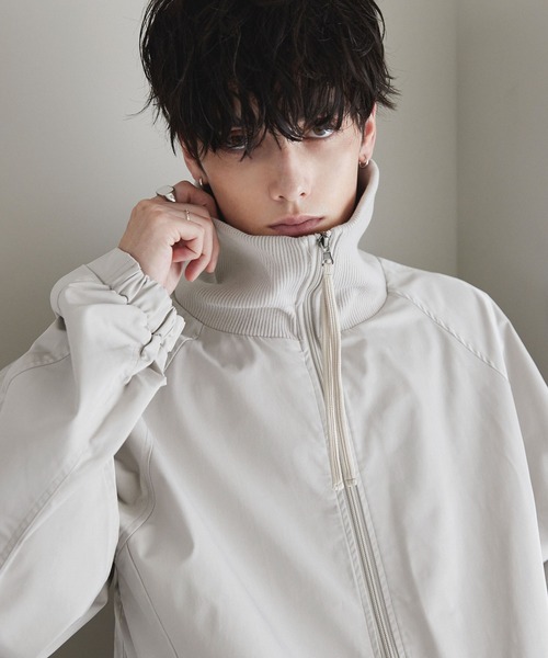 CTHY（シティ）の「2wayテックエステルハイネックブルゾン（ブルゾン・メンズ・ライトグレー/ブラック・XL/S/M/L）」の22枚目の写真