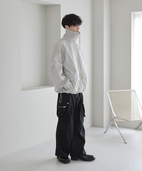 CTHY（シティ）の「2wayテックエステルハイネックブルゾン（ブルゾン