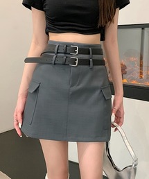 キュロット ミニスカート」に該当するレディースファッション