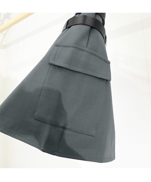 Miniministore(ミニミニストア)の「ミニスカート キュロットスカート 着やせ(スカート・レディース・ブラック/ダークグレー・L/S/M)」の22枚目の写真