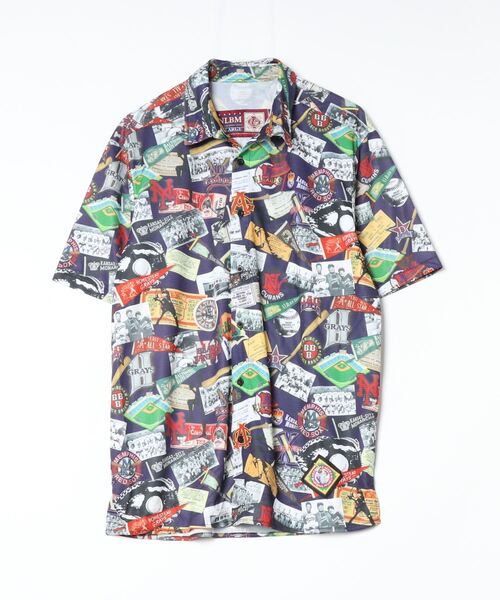 【セール】【REASON CLOTHING】NLBM AOP BUTTON UP SHIRT（シャツ/ブラウス）｜Mag.（マグ）