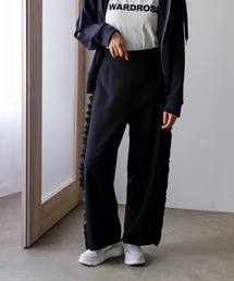 サイドルリルコクーンパンツ