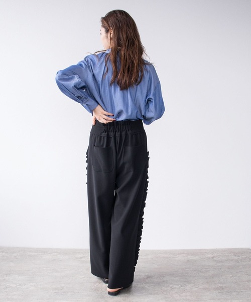 Cepica（セピカ）の「サイドルリルコクーンパンツ（その他パンツ・レディース・ブラック・FREE）」の18枚目の写真