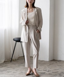 ダブルクロス テーパードパンツ