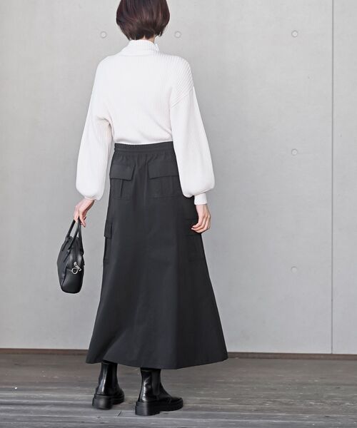 rps（アールピーエス）の「フロントＺＩＰカーゴスカート（スカート・レディース・カーキ/ブラック/チャコールグレー・フリー）」の14枚目の写真