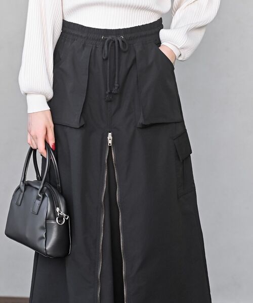 rps（アールピーエス）の「フロントＺＩＰカーゴスカート（スカート・レディース・カーキ/ブラック/チャコールグレー・フリー）」の16枚目の写真