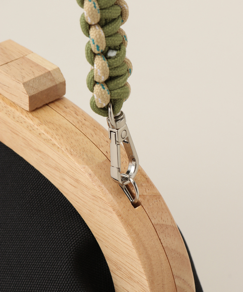 OUTDOOR PRODUCTS（アウトドアプロダクツ）の「141103 ガマグチハンドバッグ（ハンドバッグ・レディース・ベージュ/ブルー系その他/ブラック・FREE）」の13枚目の写真