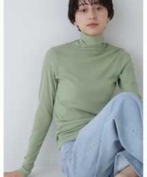 HUMAN  WOMAN定番タートルネックカットソー human woman｜ヒューマンウーマンのTシャツ/カットソー