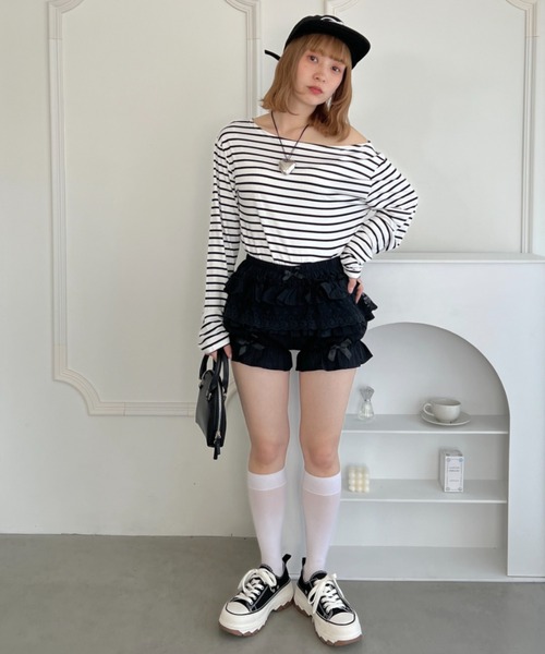 セール】フリルレースリボンかぼちゃパンツ（その他パンツ