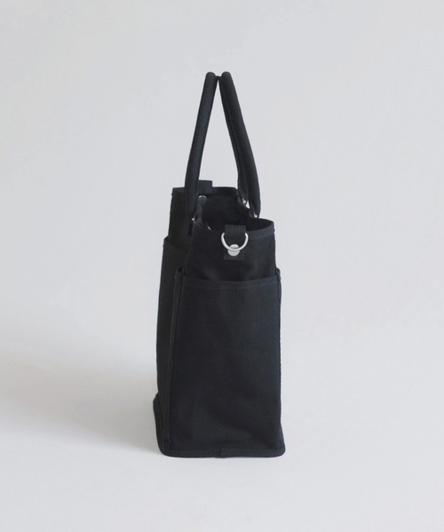 VegieBAG(ベジバッグ)の「【VegieBAG/ベジバッグ】SQUARE / キャンバストートバッグ(トートバッグ・レディース・アイボリー/ブラック・フリー)」の14枚目の写真