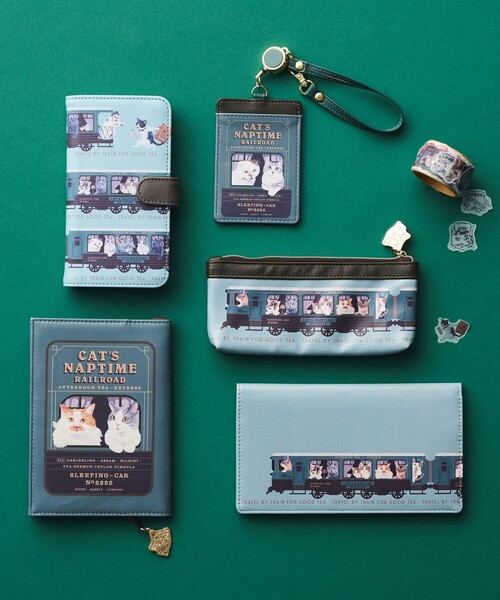 Afternoon Tea（アフタヌーンティー）の「マルチフォンカバー/Cat's NapTime（スマホケース/カバー・レディース・グリーン・ONE SIZE）」の4枚目の写真