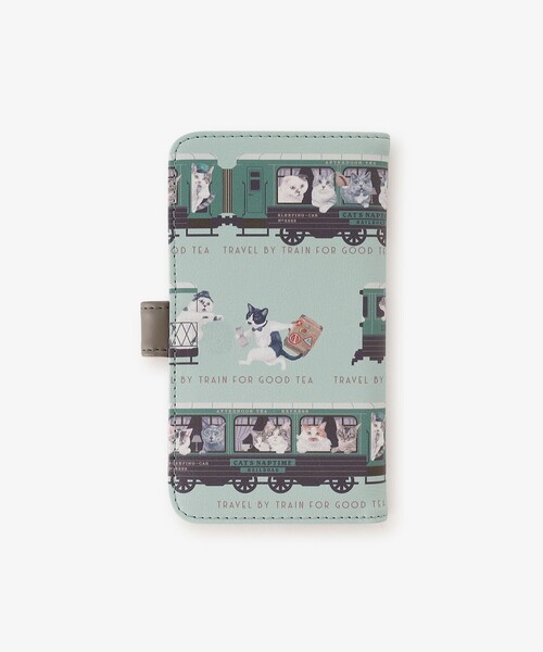 Afternoon Tea（アフタヌーンティー）の「マルチフォンカバー/Cat's NapTime（スマホケース/カバー・レディース・グリーン・ONE SIZE）」の5枚目の写真