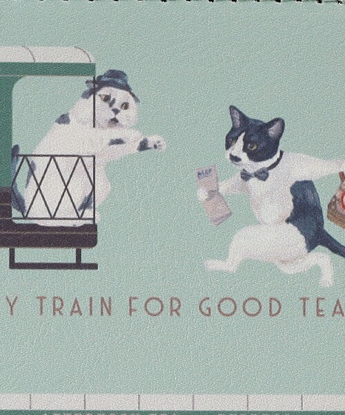 Afternoon Tea（アフタヌーンティー）の「マルチフォンカバー/Cat's NapTime（スマホケース/カバー・レディース・グリーン・ONE SIZE）」の2枚目の写真